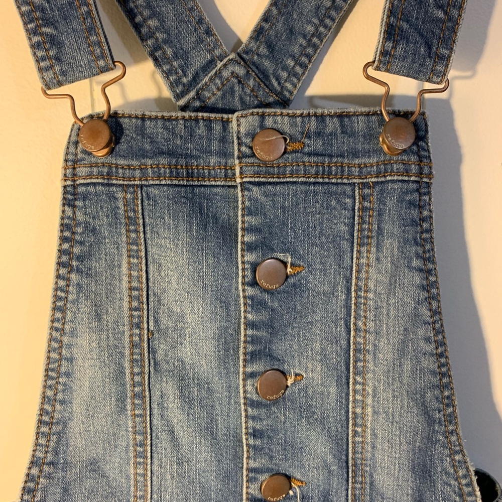 Denim overalls